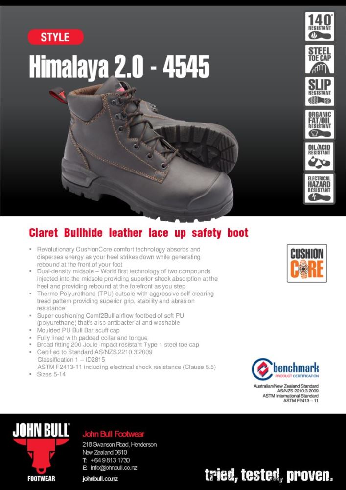 John bull work boots new arrivals